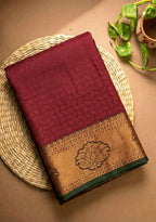 Thara Semi Silk Saree Gold Border