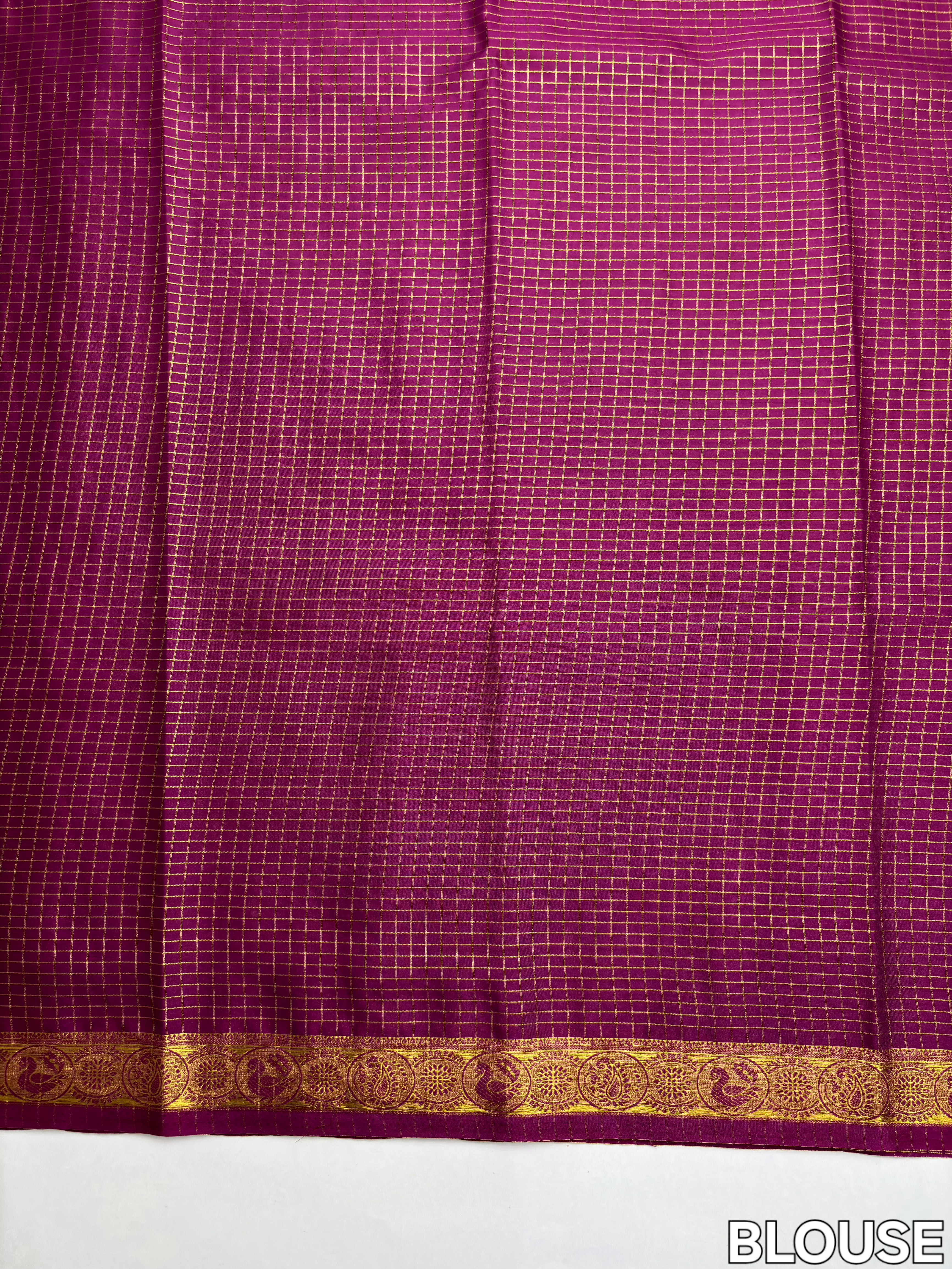 Mysore Silk Saree Online Abstract Design
