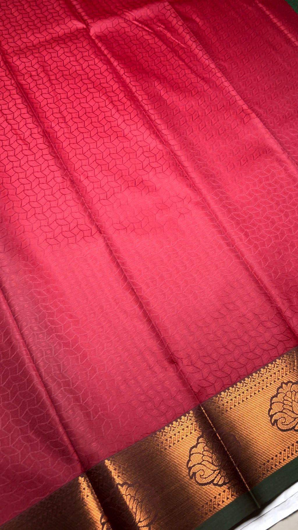 Thara Semi Silk Saree Gold Border