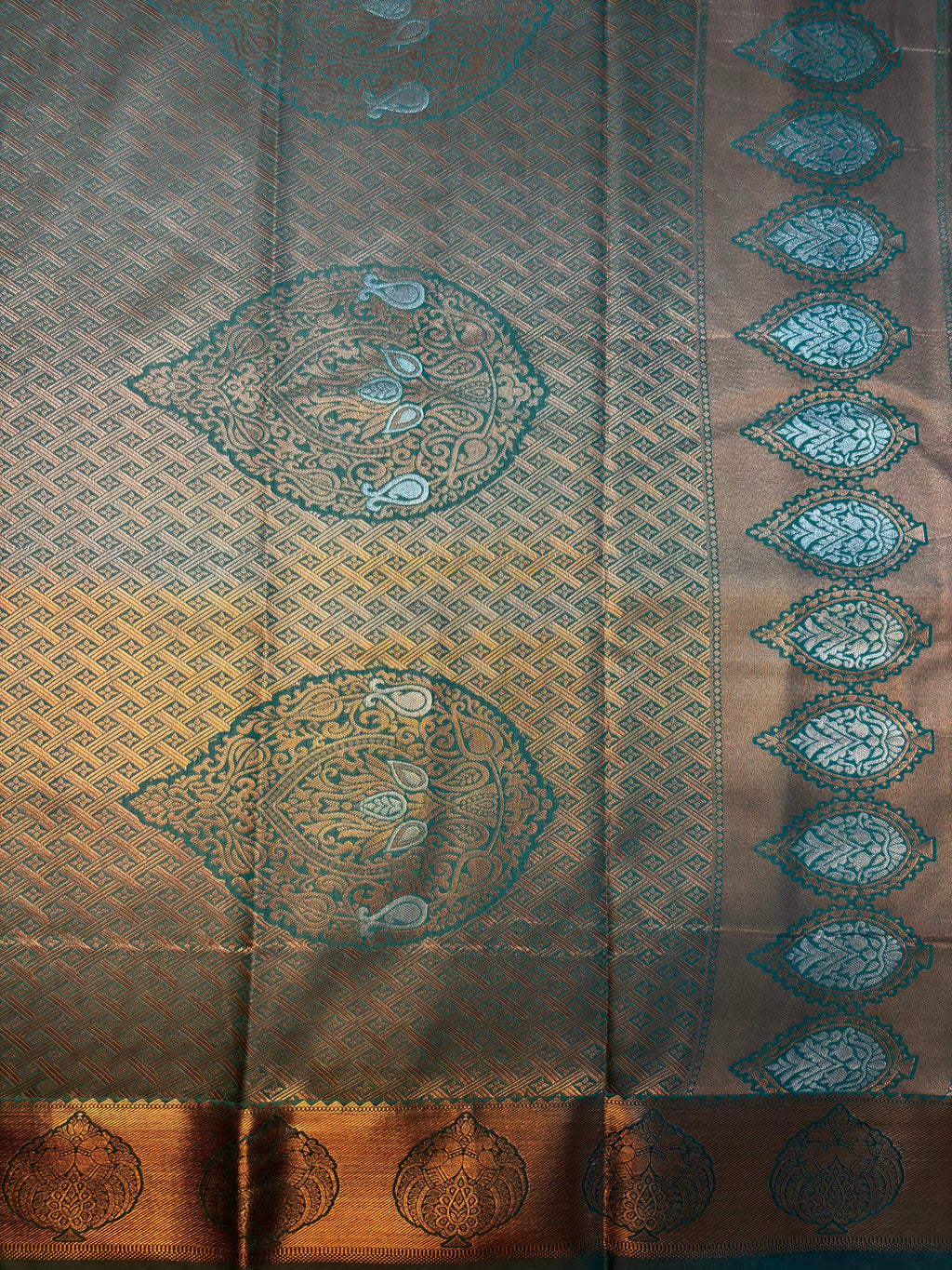 Meena Soft Silk Saree Zari Weave