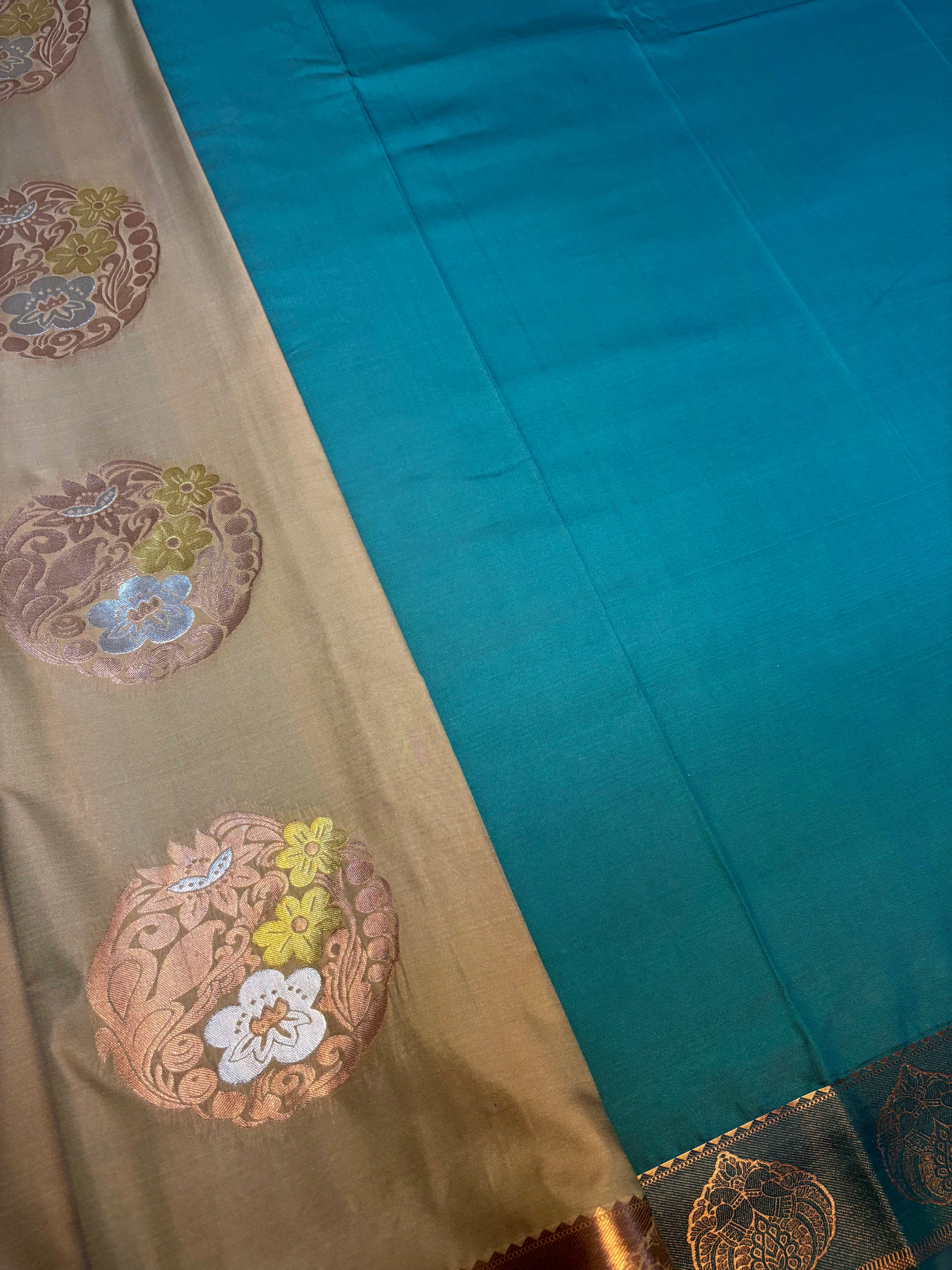 Meena Soft Silk Saree Zari Weave